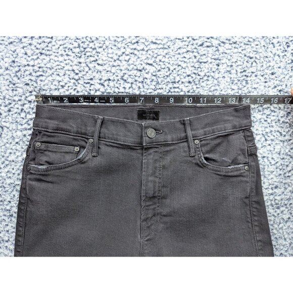 MOTHER Black Ankle & Cropped Jeans - Picture 8 of 14